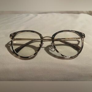 Stylish Tortoiseshell Round Glasses - Blue Light Glasses